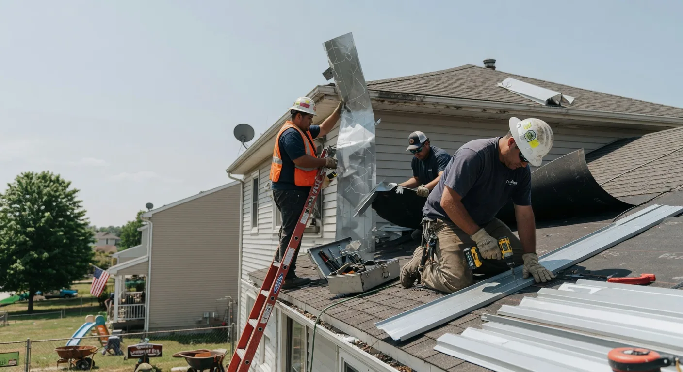 Metal Roof Repair in Keisterville, PA